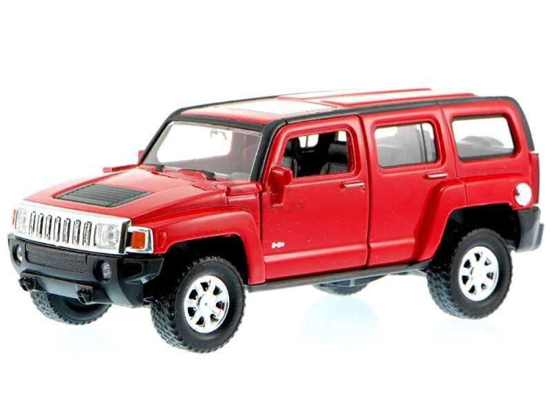 Welly Hummer H3 1:34 červený